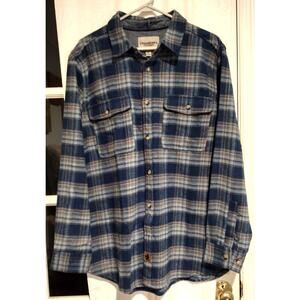 Legendary Outdoors Plaid Shirt Workwear Rugged Men's Large Shacket Streetwear